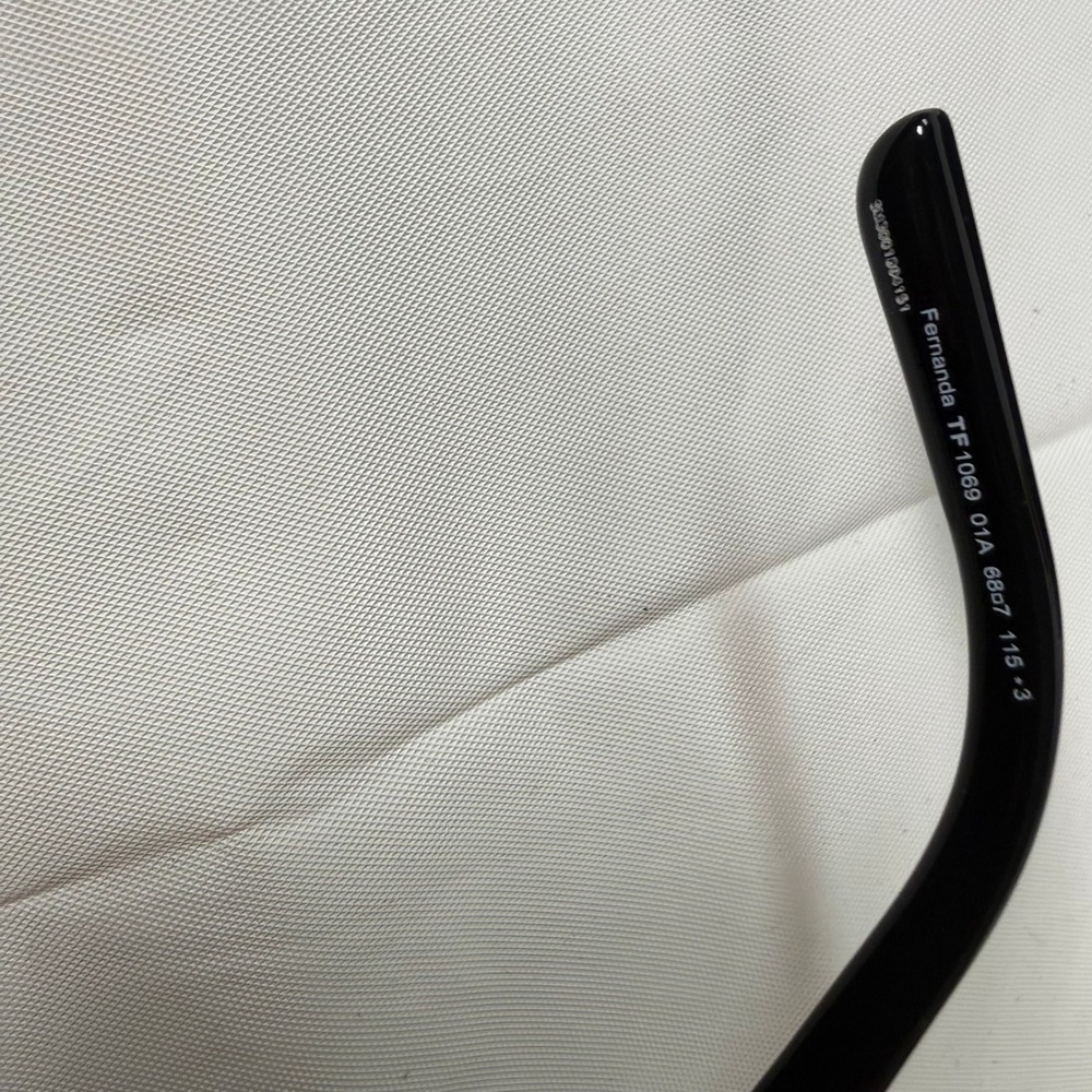Tom Ford Fernanda TF1069 01A Black Butterfly Sunglasses Made in Italy NEW - Picture 6 of 15